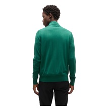 Callaway 1/4 Zip Mock Herren Pullover, deep galapagos green