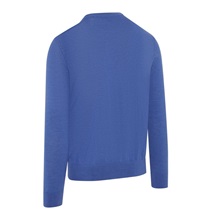 Callaway Crew Neck Merino Mix Herren Pullover, blau