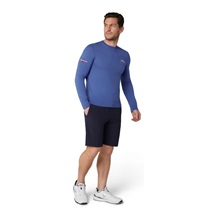 Callaway Crew Neck Merino Mix Herren Pullover, blau