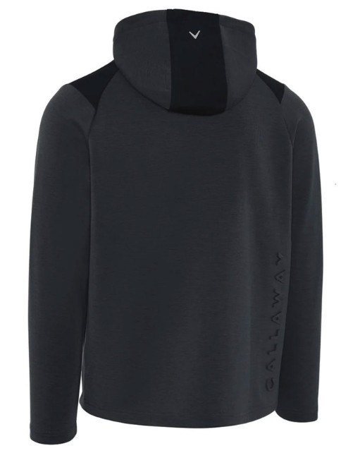 Callaway Soft Touch 1/4 Zip Premium Herren Sweatshirt, black heather