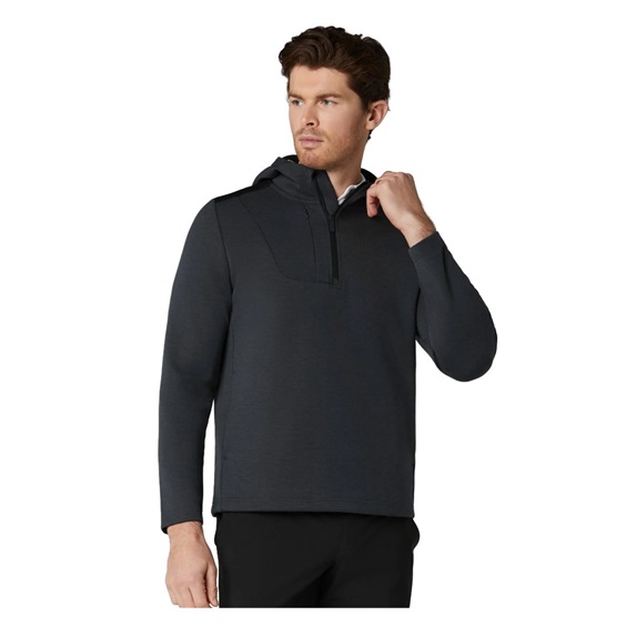 Callaway Soft Touch 1/4 Zip Premium Herren Sweatshirt, black heather