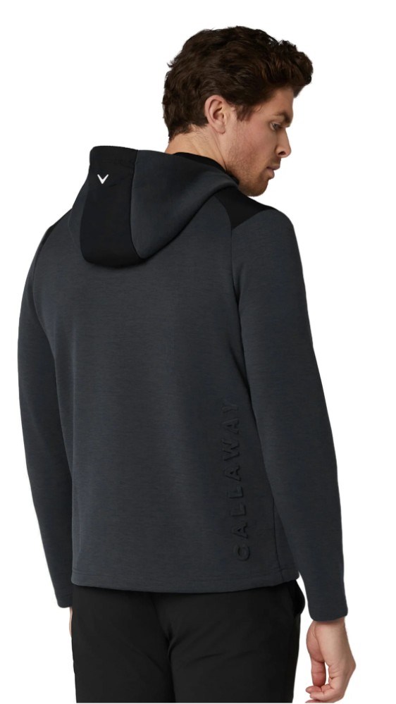 Callaway Soft Touch 1/4 Zip Premium Herren Sweatshirt, black heather