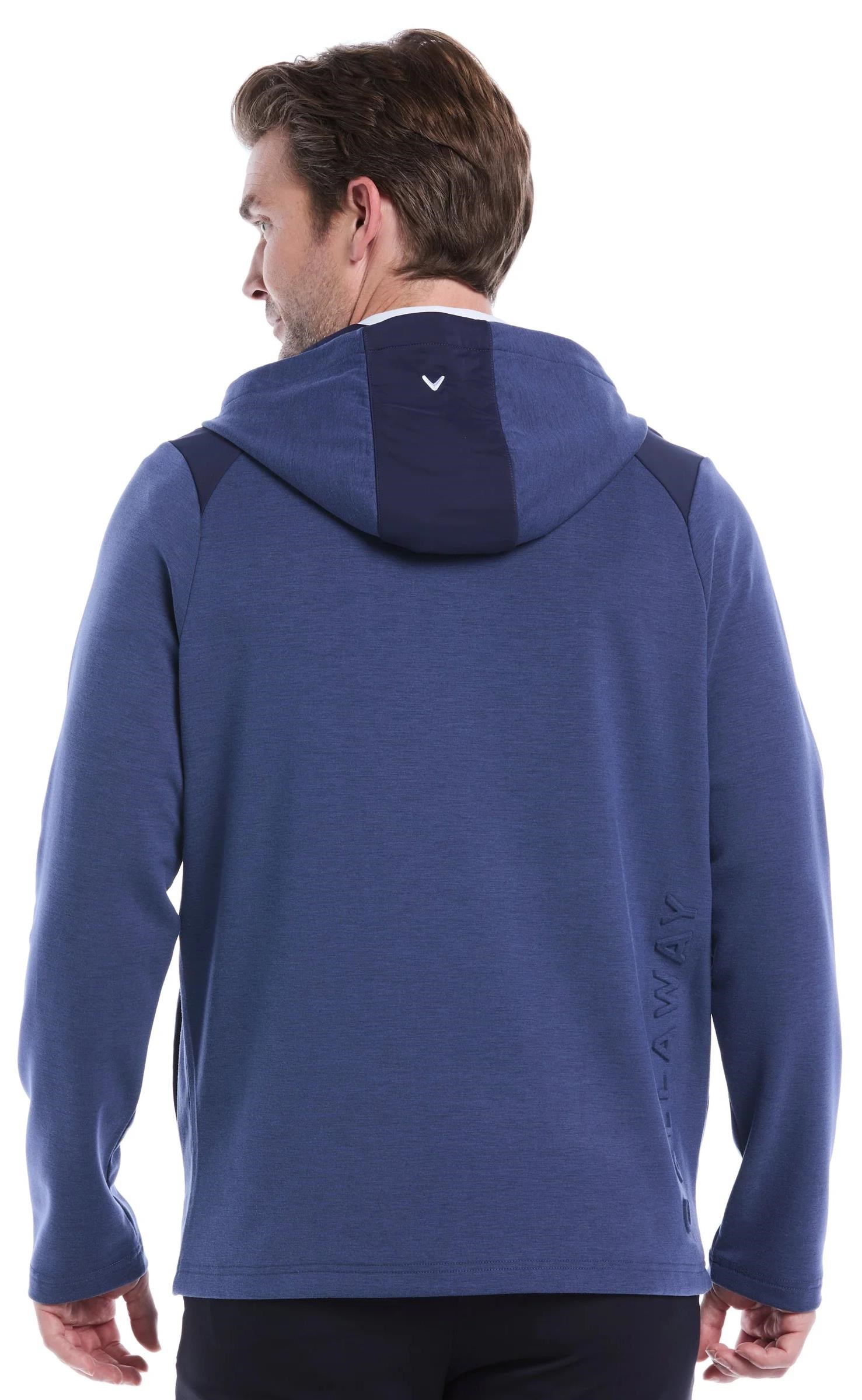 Callaway Soft Touch 1/4 Zip Premium Herren Sweatshirt, dunkelblau