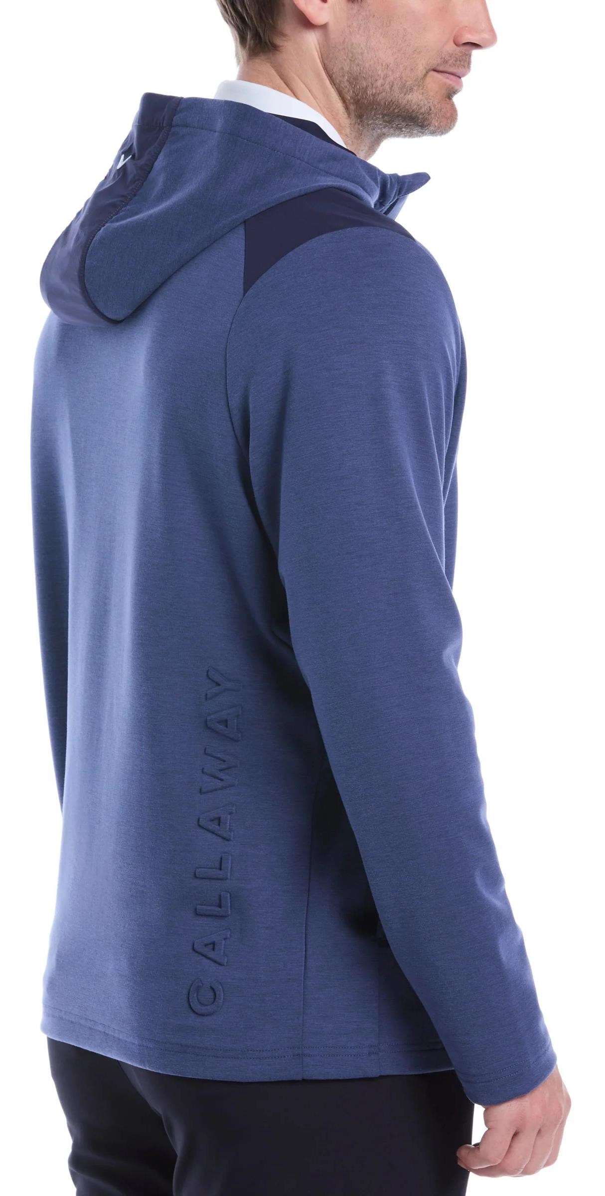 Callaway Soft Touch 1/4 Zip Premium Herren Sweatshirt, dunkelblau