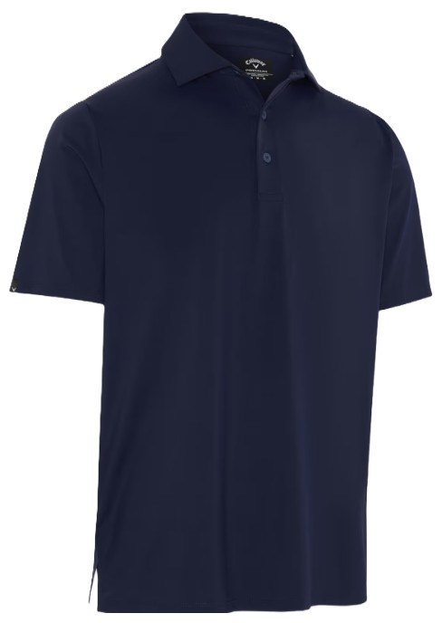 Callaway Premium Solid Cooling Herren Poloshirt, peacoat