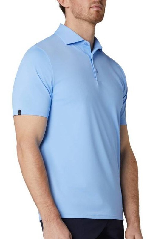 Callaway Premium Solid Cooling Herren Poloshirt, vista blue