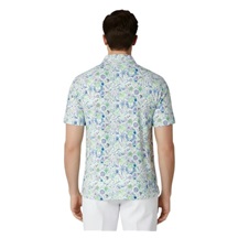 Callaway Nautical Conversational Print Herren Poloshirt, bright white