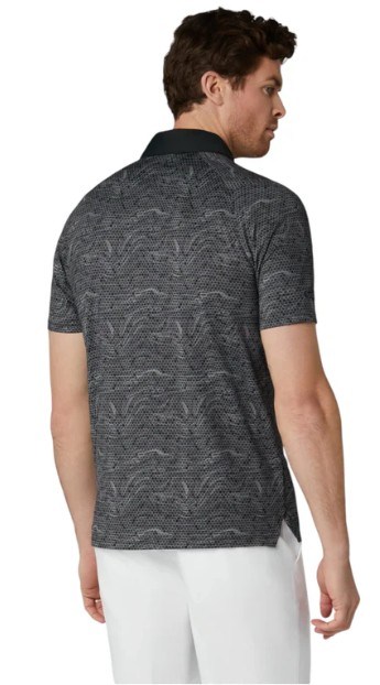 Callaway Hex Marble Herren Poloshirt, caviar