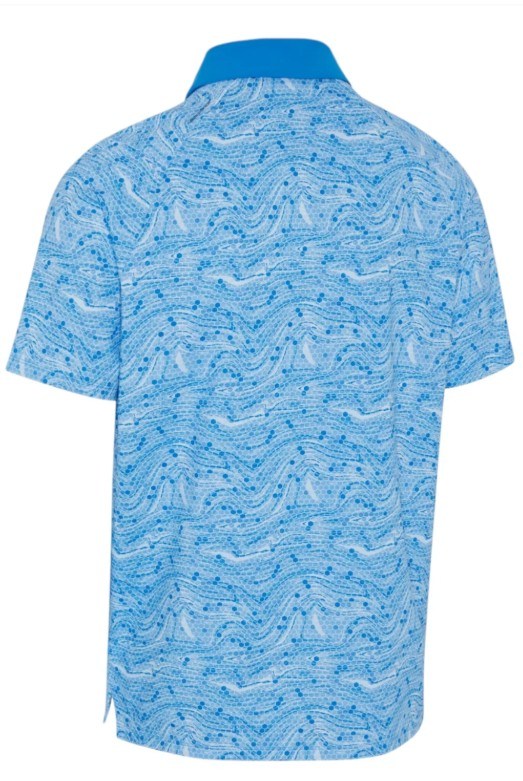 Callaway Hex Marble Herren Poloshirt, brilliant blue