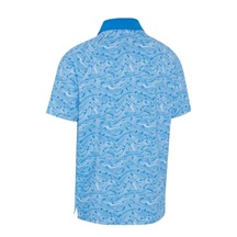 Callaway Hex Marble Herren Poloshirt, brilliant blue