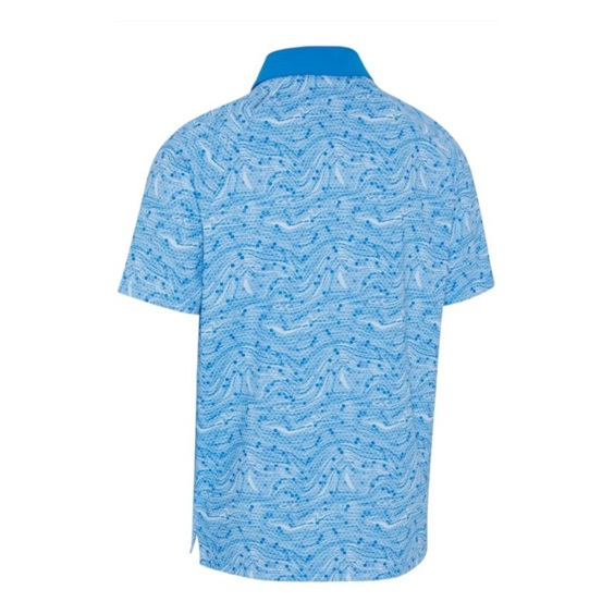 Callaway Hex Marble Herren Poloshirt, brilliant blue