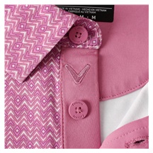 Callaway Timeless Chev Herren Poloshirt, rose bouquet