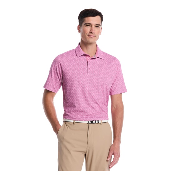 Callaway Timeless Chev Herren Poloshirt, rose bouquet