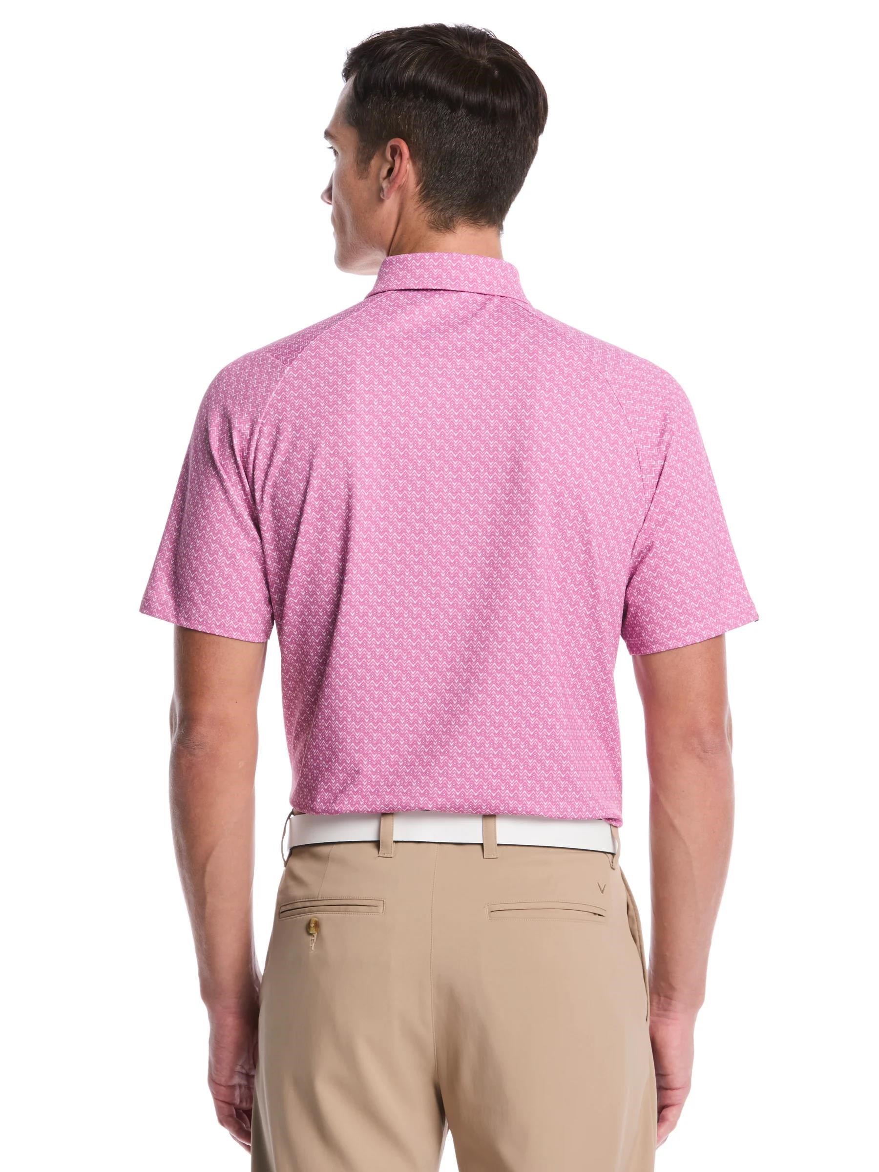 Callaway Timeless Chev Herren Poloshirt, rose bouquet