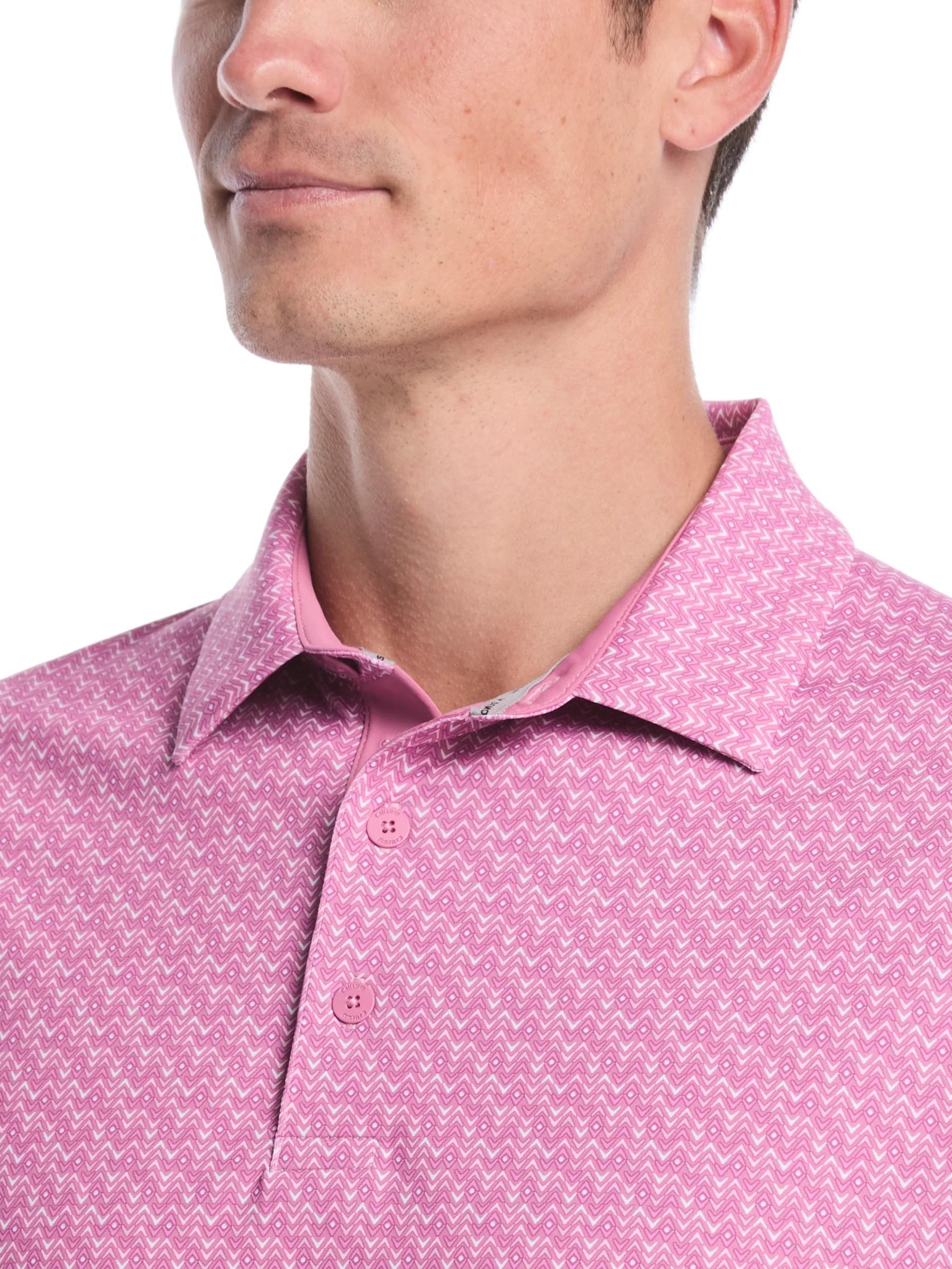 Callaway Timeless Chev Herren Poloshirt, rose bouquet