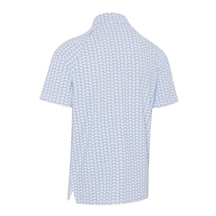 Callaway Albatross Geo Print Herren Poloshirt, bright weiss
