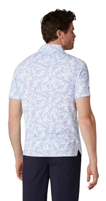 Callaway Chev Botanical Herren Poloshirt, vista blau