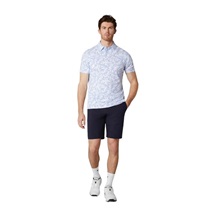 Callaway Chev Botanical Herren Poloshirt, vista blau