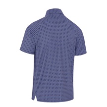 Callaway Club Print Herren Poloshirt, peacoat