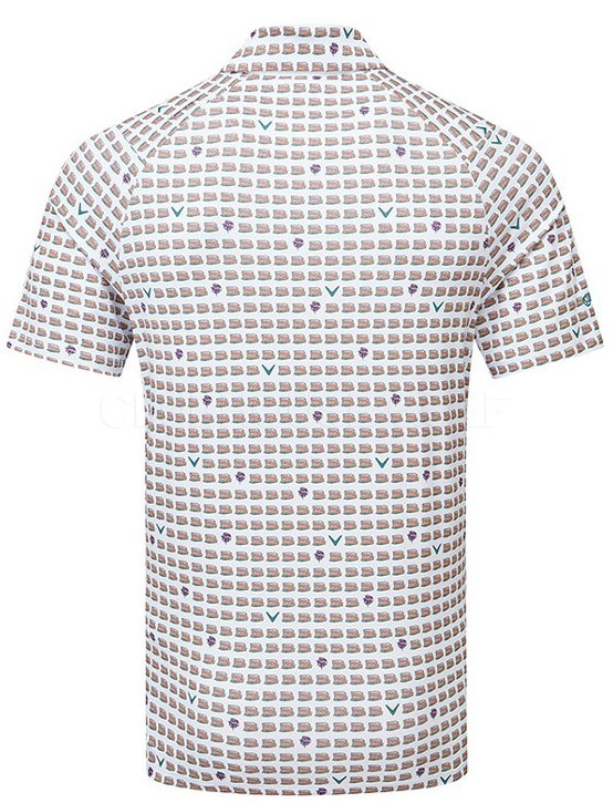 Callaway One Pimento Herren Poloshirt, weiss