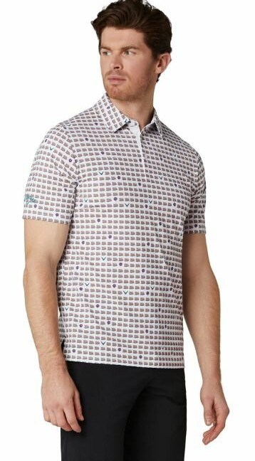 Callaway One Pimento Herren Poloshirt, weiss