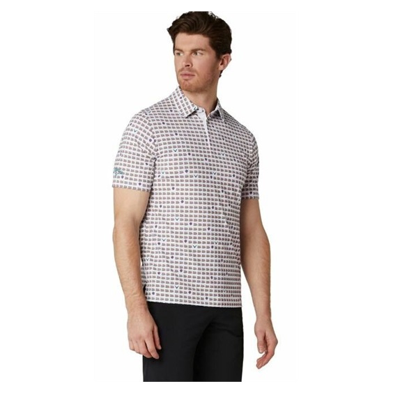Callaway One Pimento Herren Poloshirt, weiss