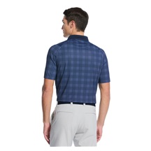 Callaway ChevPlaid Print Herren Poloshirt, dunkelblau