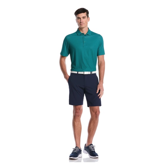 Callaway Trademark Golf Printed Herren Poloshirt, galapagos green