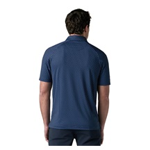 Callaway Trademark Golf Printed Herren Poloshirt, peacoat