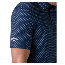 Callaway Trademark Golf Printed Herren Poloshirt, peacoat