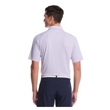 Callaway Trademark Golf Printed Herren Poloshirt, pink tulle