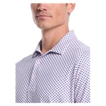 Callaway Trademark Golf Printed Herren Poloshirt, pink tulle