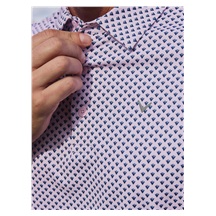 Callaway Trademark Golf Printed Herren Poloshirt, pink tulle