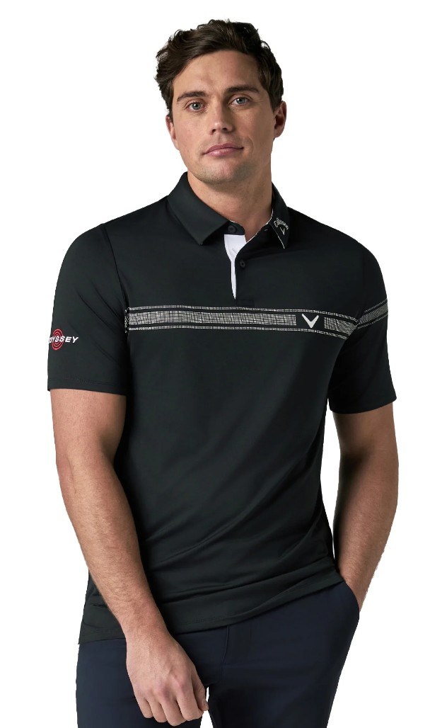 Callaway Odyssey Block Herren Poloshirt, caviar