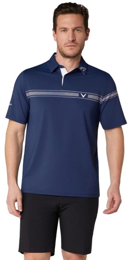Callaway Odyssey Block Herren Poloshirt, peacoat
