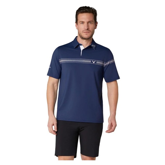 Callaway Odyssey Block Herren Poloshirt, peacoat