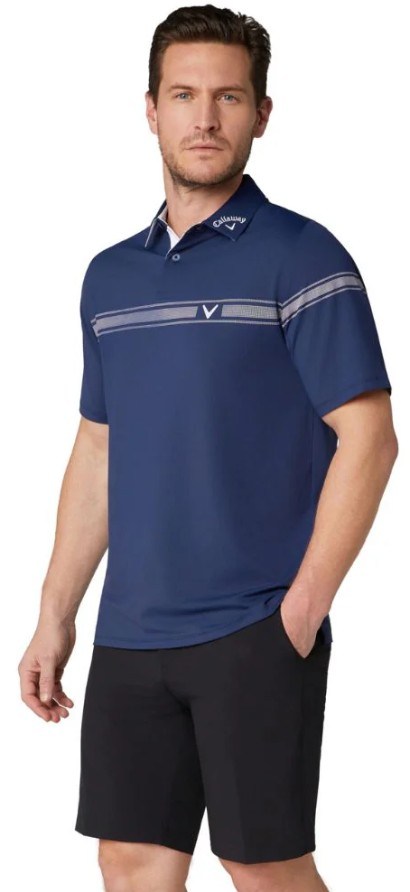 Callaway Odyssey Block Herren Poloshirt, peacoat