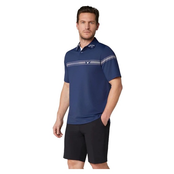 Callaway Odyssey Block Herren Poloshirt, peacoat