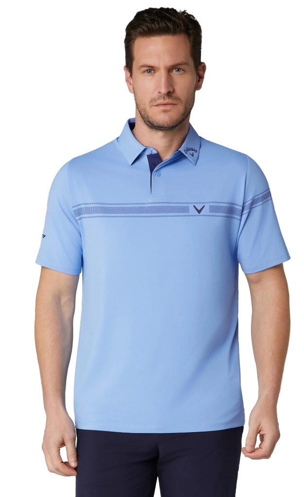Callaway Odyssey Block Herren Poloshirt, vista blue
