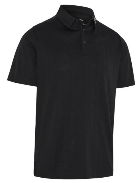 Callaway Odyssey Ventilated Jacquard Herren Poloshirt, caviar