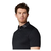 Callaway Odyssey Ventilated Jacquard Herren Poloshirt, caviar