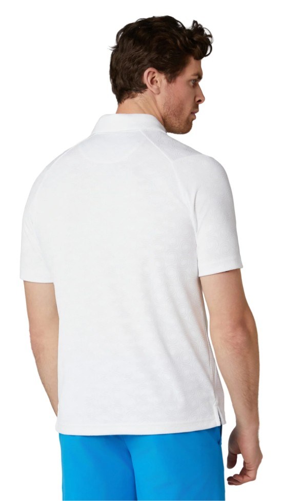Callaway Odyssey Ventilated Jacquard Herren Poloshirt, weiss