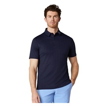 Callaway Odyssey Ventilated Jacquard Herren Poloshirt, peacoat
