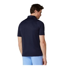 Callaway Odyssey Ventilated Jacquard Herren Poloshirt, peacoat