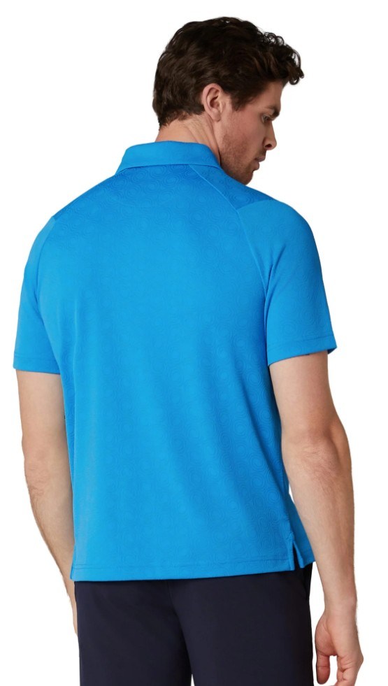 Callaway Odyssey Ventilated Jacquard Herren Poloshirt, brilliant blue