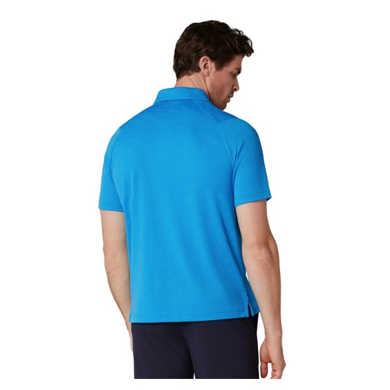 Callaway Odyssey Ventilated Jacquard Herren Poloshirt, brilliant blue