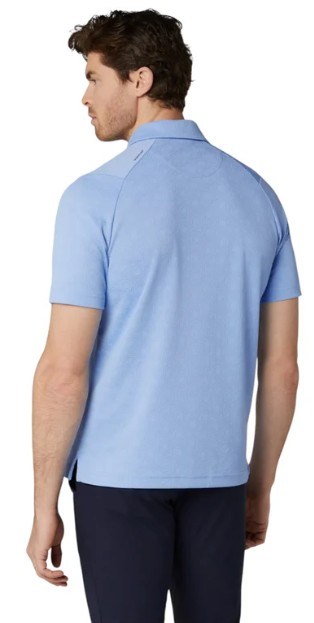 Callaway Odyssey Ventilated Jacquard Herren Poloshirt, vista blue