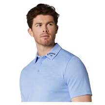 Callaway Odyssey Ventilated Jacquard Herren Poloshirt, vista blue