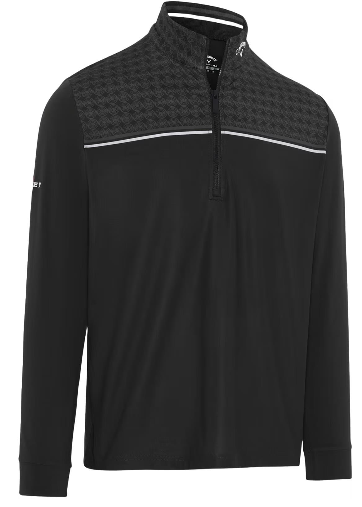 Callaway Odyssey Printed Block Herren Sweatshirt, schwarz