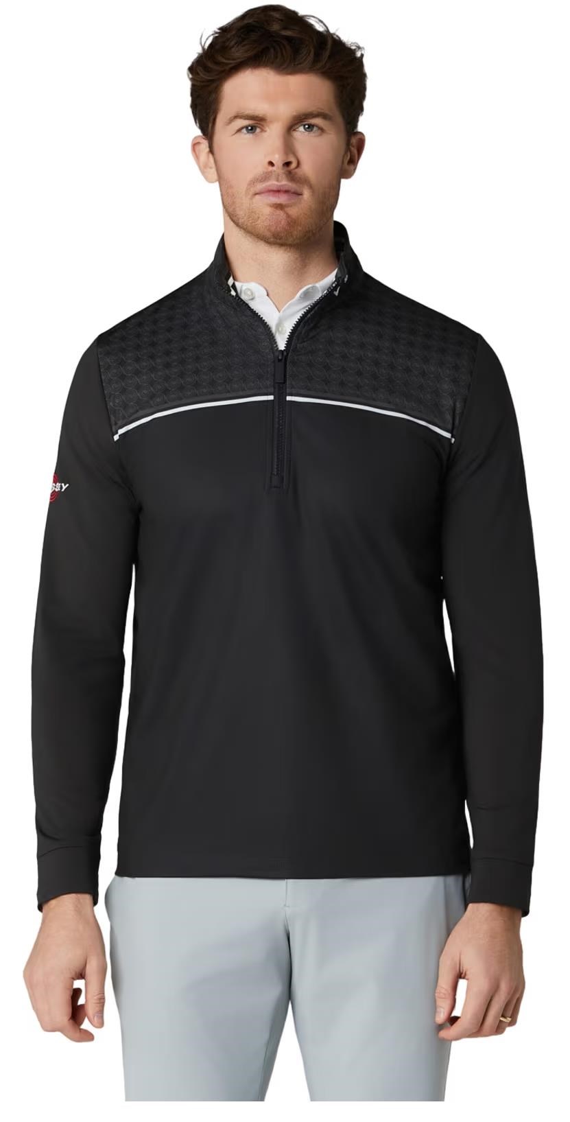 Callaway Odyssey Printed Block Herren Sweatshirt, schwarz
